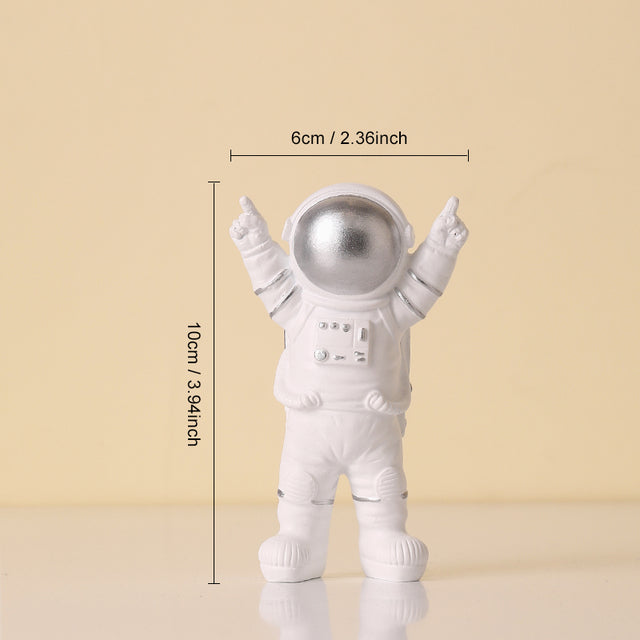 Astronaut Figurine Resin Spaceman
