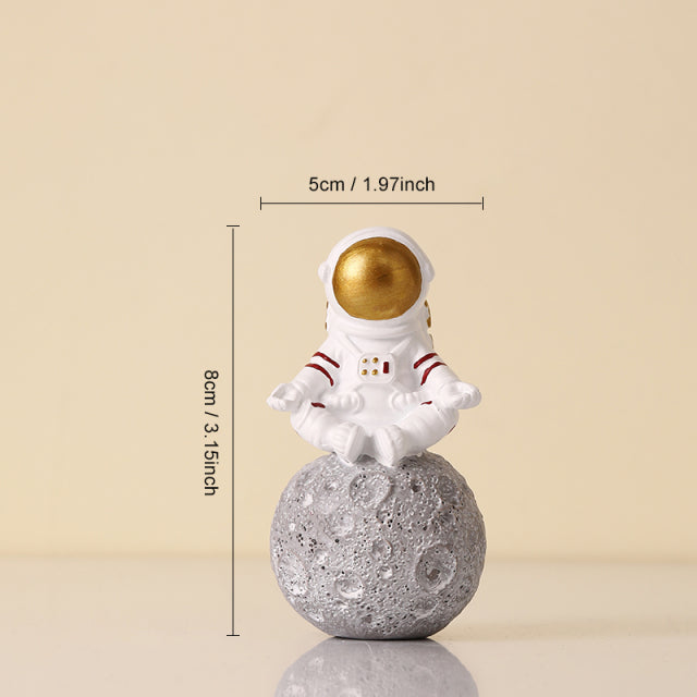 Astronaut Figurine Resin Spaceman
