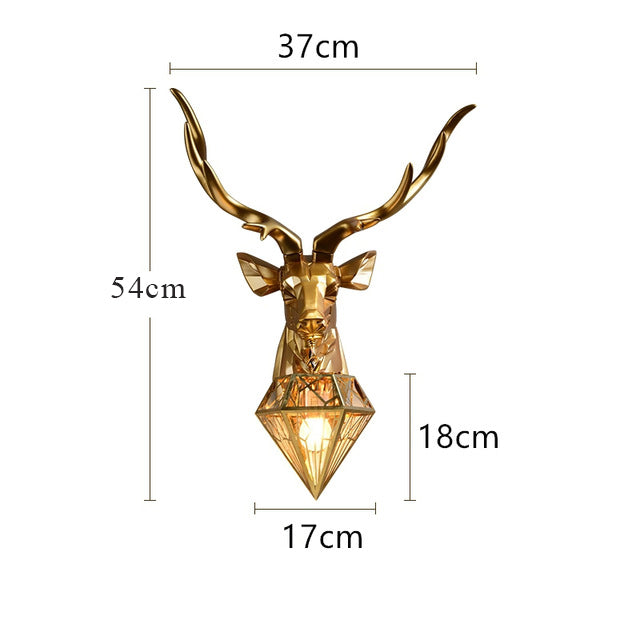 Nordic Antlers Wall Lamp
