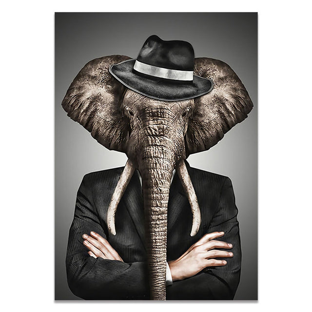 Creative Animal Modeling Wall Art