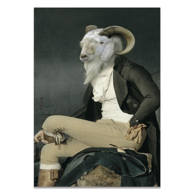 Creative Animal Modeling Wall Art
