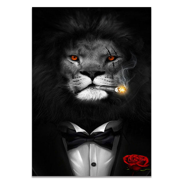 Creative Animal Modeling Wall Art
