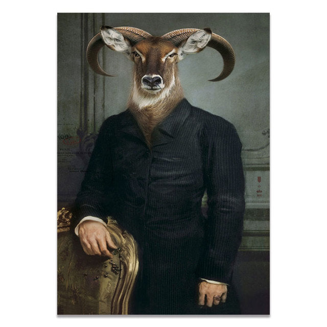 Creative Animal Modeling Wall Art