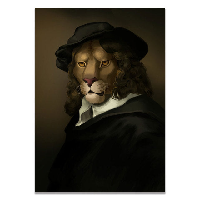 Creative Animal Modeling Wall Art