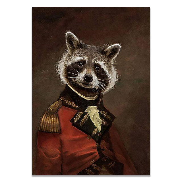 Creative Animal Modeling Wall Art
