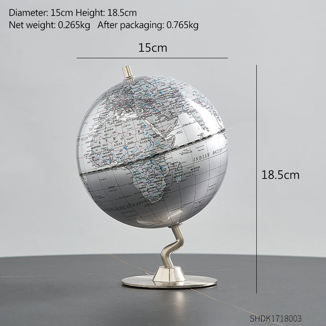 Globe Home Decor - Learning World Map