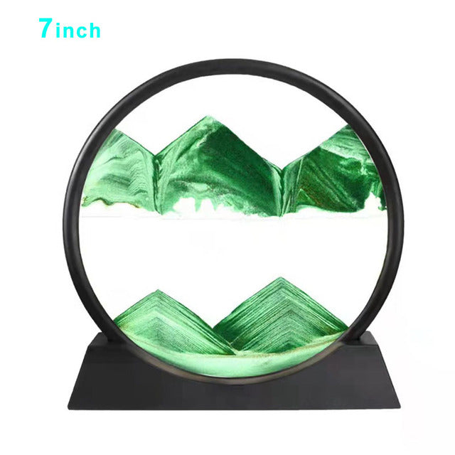 Moving Sand Art Home Decor