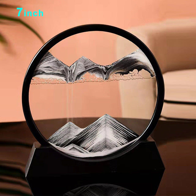 Moving Sand Art Home Decor
