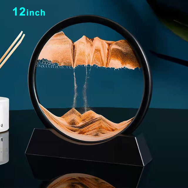 Moving Sand Art Home Decor
