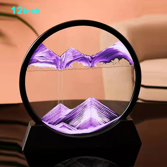 Moving Sand Art Home Decor