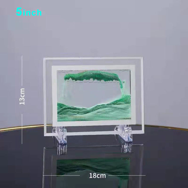 Moving Sand Art Home Decor