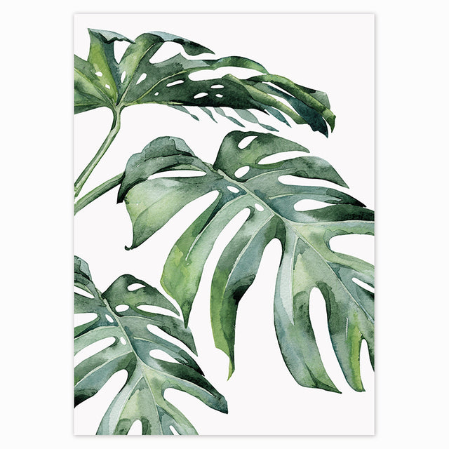 Plant/Green Leaves Wall Art