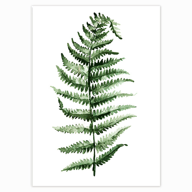 Plant/Green Leaves Wall Art