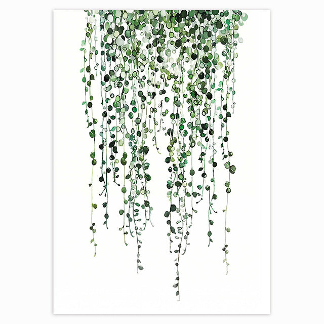 Plant/Green Leaves Wall Art