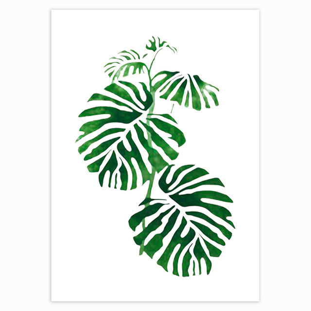 Plant/Green Leaves Wall Art