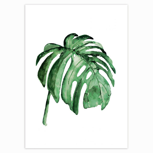 Plant/Green Leaves Wall Art