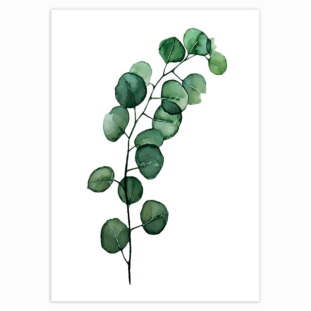 Plant/Green Leaves Wall Art