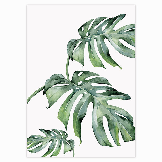Plant/Green Leaves Wall Art