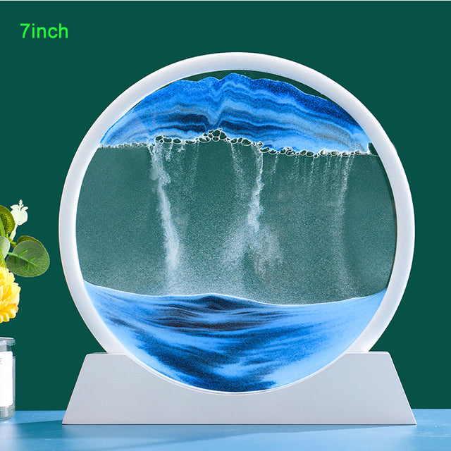 Moving Sand Art Home Decor