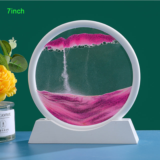 Moving Sand Art Home Decor