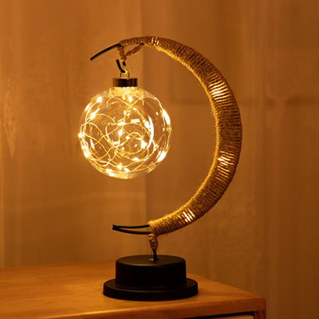 LED Moon Takraw Lamp