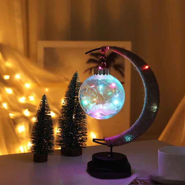 LED Moon Takraw Lamp