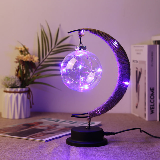 LED Moon Takraw Lamp