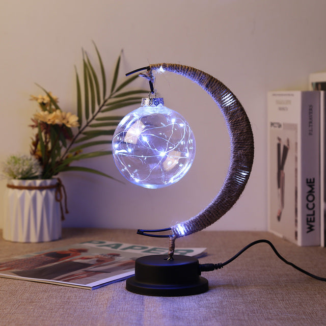 LED Moon Takraw Lamp