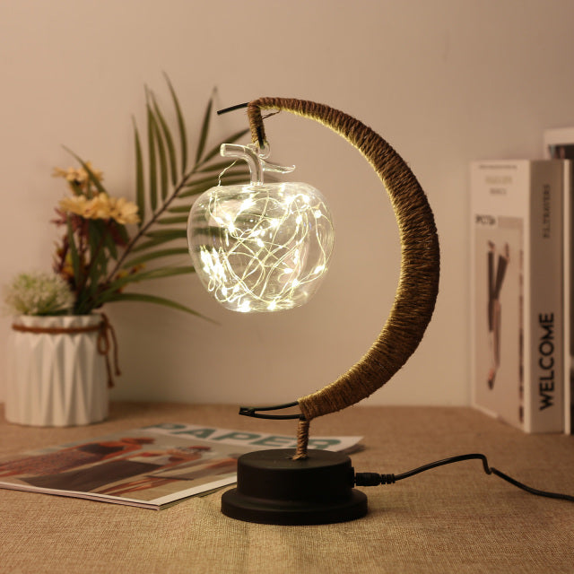 LED Moon Takraw Lamp