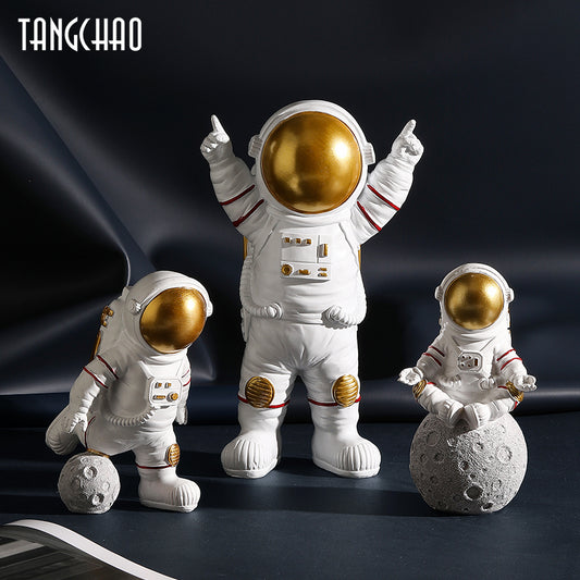 Astronaut Figurine Resin Spaceman
