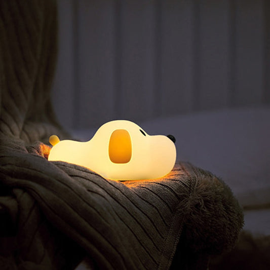 Lovely Soft Silicon Gel Puppy Decoration Light