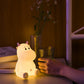 Lovely Soft Silicon Gel Puppy Decoration Light