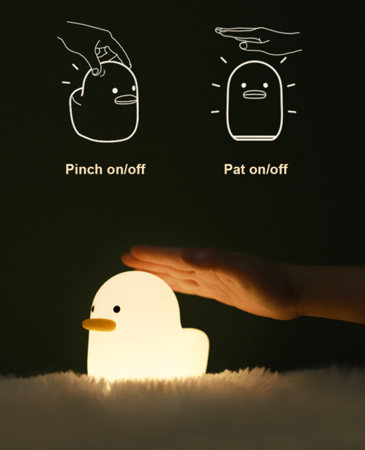 Lovely Soft Silicon Gel Puppy Decoration Light