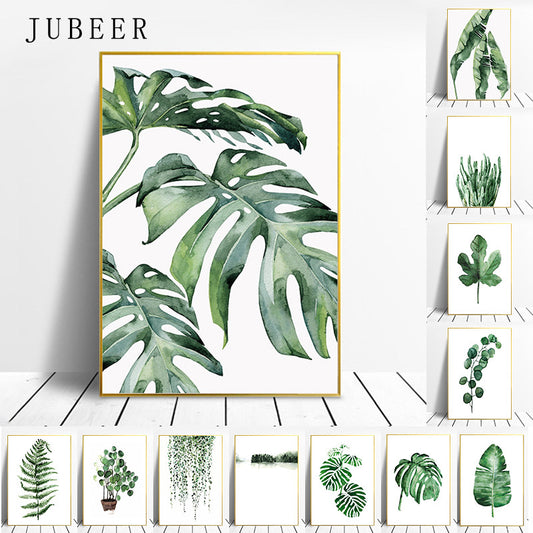 Plant/Green Leaves Wall Art