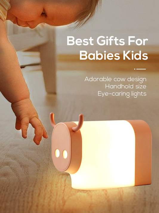 Usb Charging Cow Design Lamp